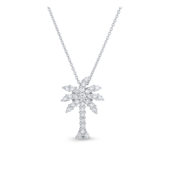 18K White Gold 0.54 ctw Diamond Necklace Blue Marlin Jewelry, Inc. Islamorada, FL