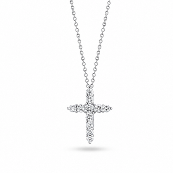 18K White Gold 0.39 ctw Diamond Necklace Blue Marlin Jewelry, Inc. Islamorada, FL