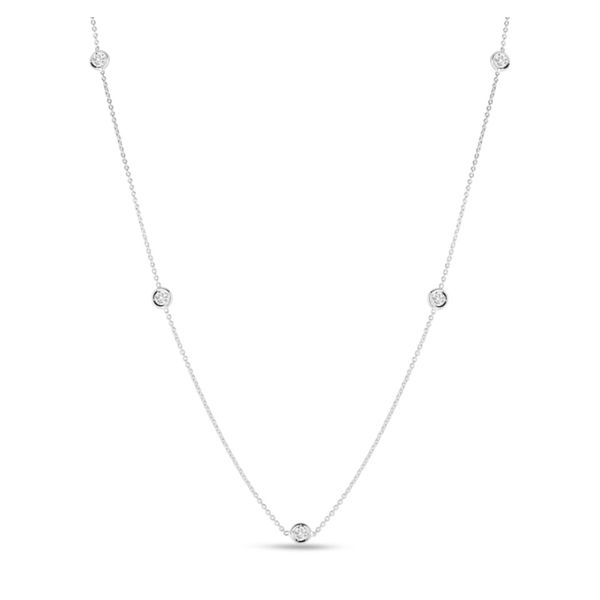 Roberto Coin 5 Station Diamond Necklace Blue Marlin Jewelry, Inc. Islamorada, FL