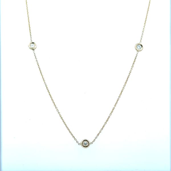 Roberto Coin 7 Station Diamond by the Inch Necklace Blue Marlin Jewelry, Inc. Islamorada, FL