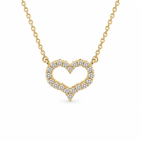 Nemati Diamond Heart Necklace Blue Marlin Jewelry, Inc. Islamorada, FL