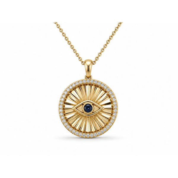 14K Yellow Gold 0.27 ctw Diamond Necklace Blue Marlin Jewelry, Inc. Islamorada, FL