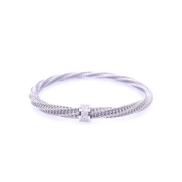 Roberto Coin Primavera Flexable Bracelet with Diamonds Blue Marlin Jewelry, Inc. Islamorada, FL