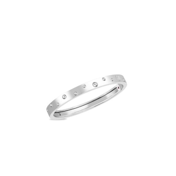 Roberto Coin Pois Moi Luna Bangle with Diamonds Blue Marlin Jewelry, Inc. Islamorada, FL