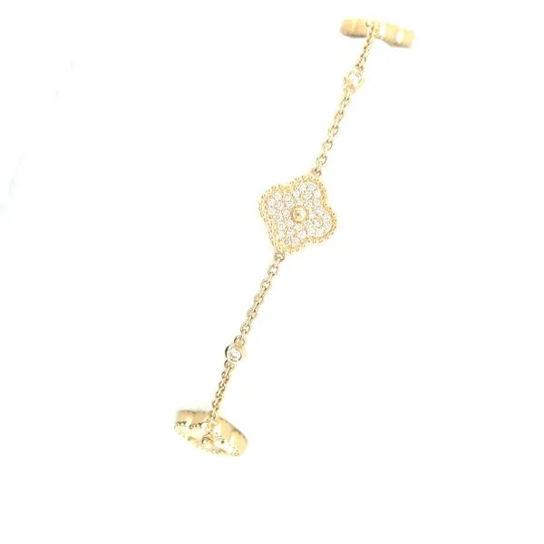 Diamond Floral Bracelet Blue Marlin Jewelry, Inc. Islamorada, FL