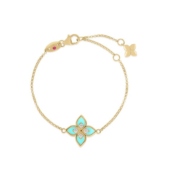 18K Yellow Gold Diamond Bracelet Blue Marlin Jewelry, Inc. Islamorada, FL