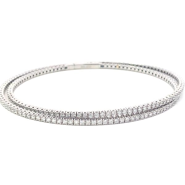 18KW Diamond Double Bangle Blue Marlin Jewelry, Inc. Islamorada, FL