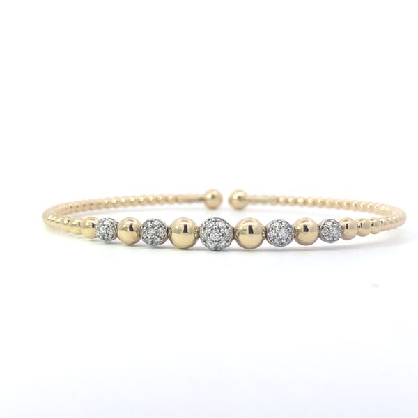 14K Two-Tone Diamond Bracelet Blue Marlin Jewelry, Inc. Islamorada, FL