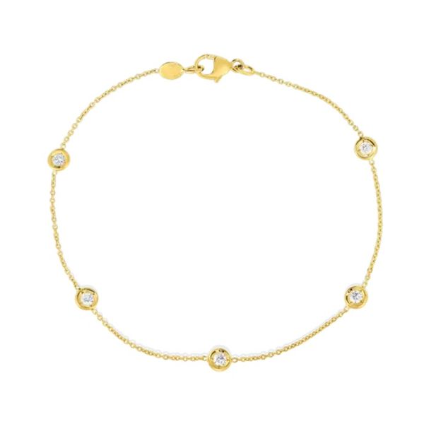 Roberto Coin 5 Station Diamond Bracelet Blue Marlin Jewelry, Inc. Islamorada, FL