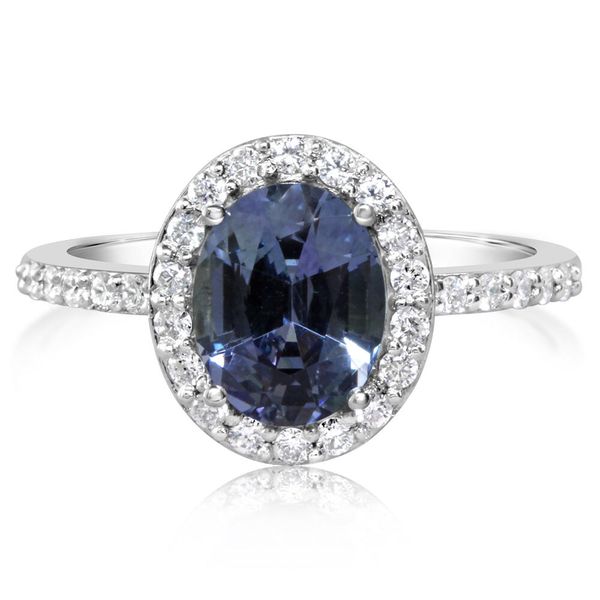 Parle' Peacock Tanzanite Diamond Ring Blue Marlin Jewelry, Inc. Islamorada, FL