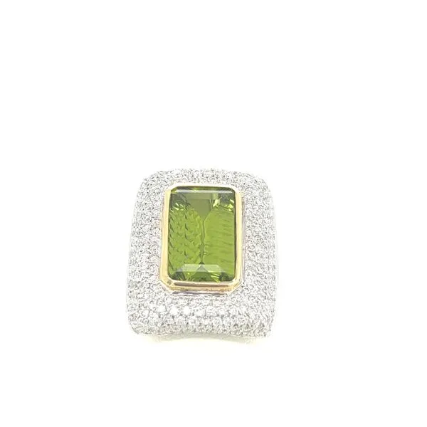 Peridot and Diamond Fashion Ring Blue Marlin Jewelry, Inc. Islamorada, FL