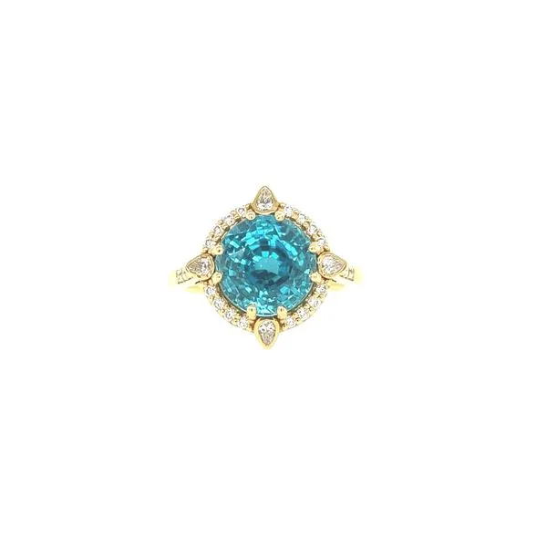 Zircon and Diamond Ring Blue Marlin Jewelry, Inc. Islamorada, FL