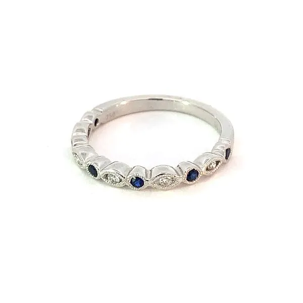 18K White Gold Blue Spinel Ring Blue Marlin Jewelry, Inc. Islamorada, FL