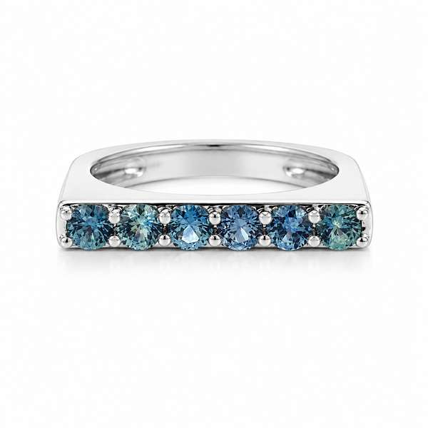 14KW Montana Sapphire Ring Blue Marlin Jewelry, Inc. Islamorada, FL