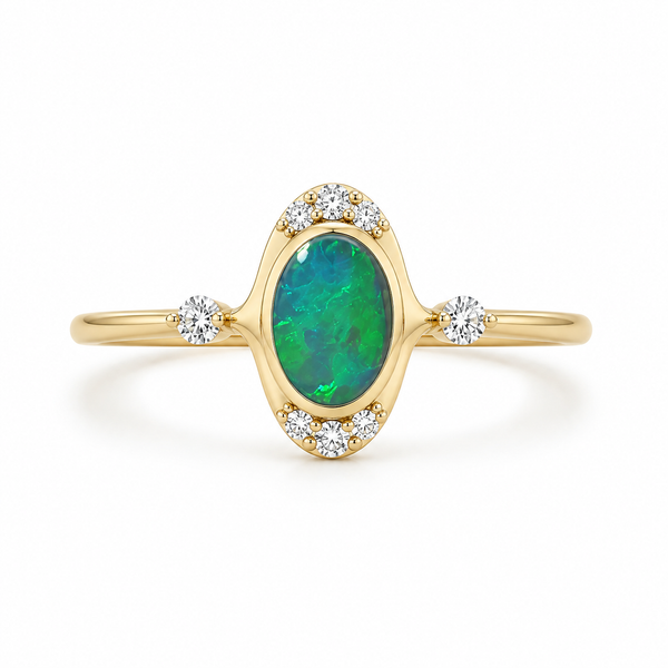 14K Firey Opal Ring Blue Marlin Jewelry, Inc. Islamorada, FL