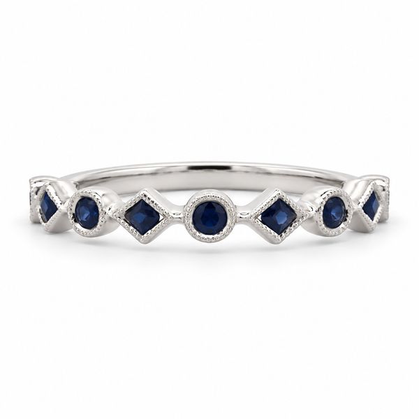 14K Mixed Shape Sapphire Ring Blue Marlin Jewelry, Inc. Islamorada, FL