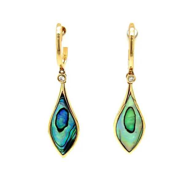 Frederic Sage Venus Drop Abalone Earrings Blue Marlin Jewelry, Inc. Islamorada, FL