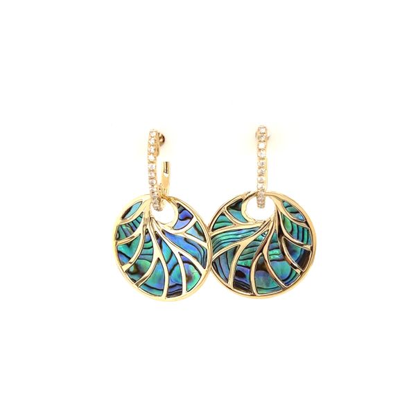 Frederick Sage Abalone Earrings Blue Marlin Jewelry, Inc. Islamorada, FL