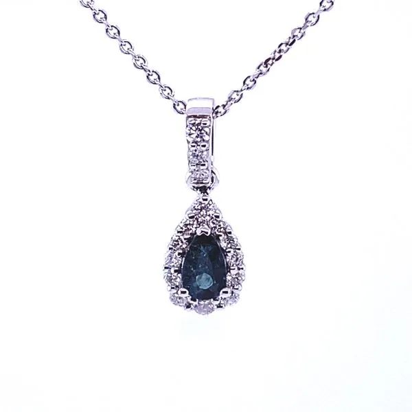 Blue Marlin Jewelry Alexandrite Pendant with Diamonds Blue Marlin Jewelry, Inc. Islamorada, FL
