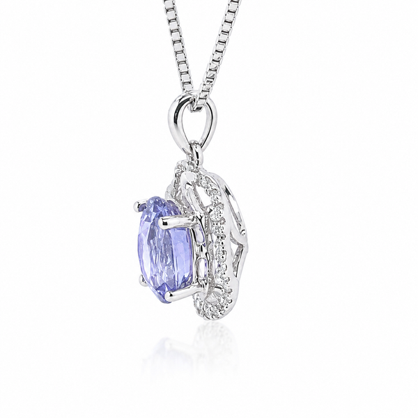 Purple Spinel Pendant Image 2 Blue Marlin Jewelry, Inc. Islamorada, FL