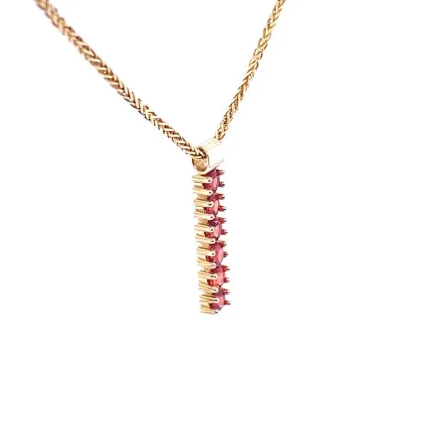 Blue Marlin Jewelry Red Sapphire Pendant Image 2 Blue Marlin Jewelry, Inc. Islamorada, FL