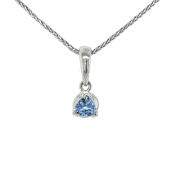 Corn Flower Sapphire Pendant Blue Marlin Jewelry, Inc. Islamorada, FL