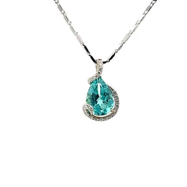 DENNY WONG PEAR APATITE PENDANT Blue Marlin Jewelry, Inc. Islamorada, FL