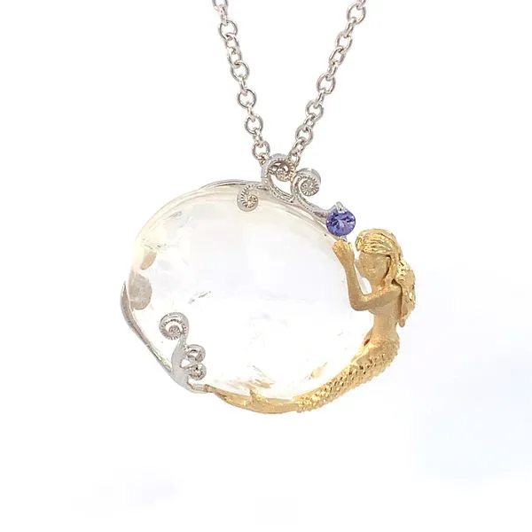 Denny Wong 18K Quartz Mermaid Pendant Blue Marlin Jewelry, Inc. Islamorada, FL