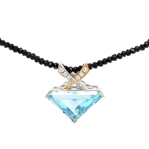 Denny Wong 18K Aquamarine Pendant Blue Marlin Jewelry, Inc. Islamorada, FL