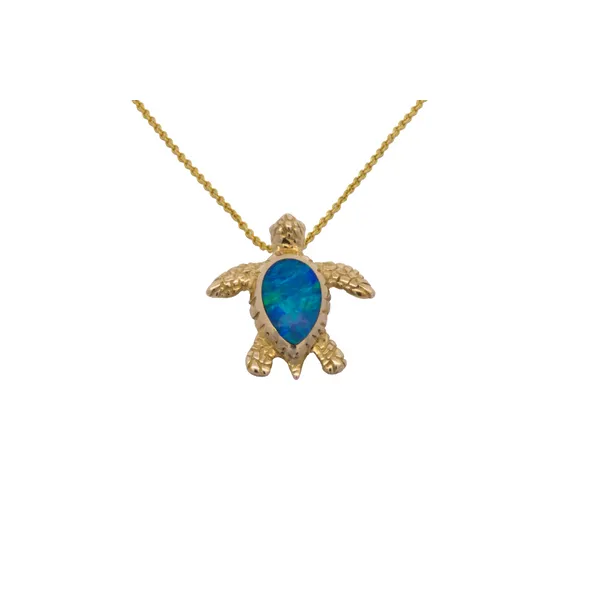 Opal Turtle Necklace Blue Marlin Jewelry, Inc. Islamorada, FL