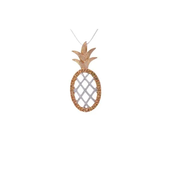Denny Wong Sapphire Pineapple Pendant Blue Marlin Jewelry, Inc. Islamorada, FL
