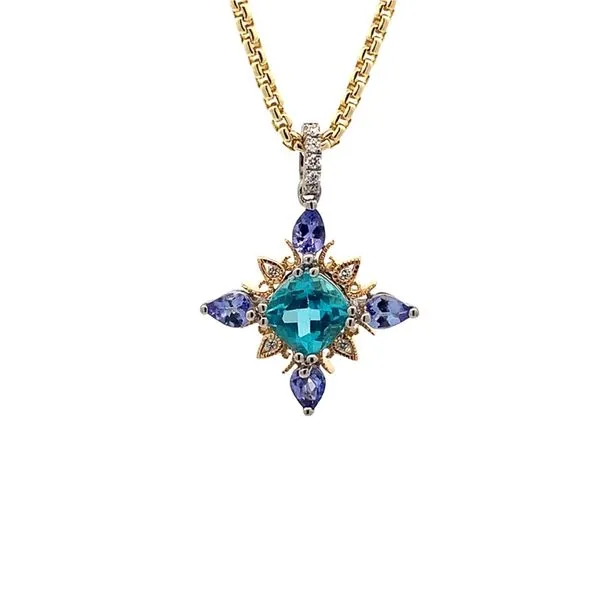 Denny Wong Apatite Star Pendant Blue Marlin Jewelry, Inc. Islamorada, FL
