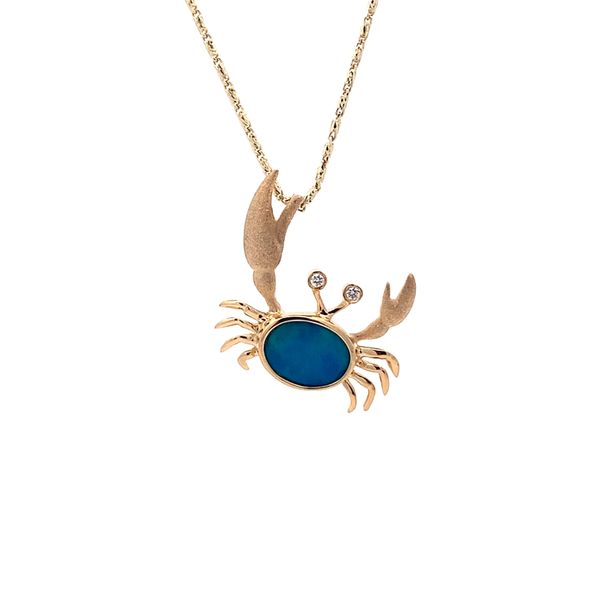 Denny Wong Opal Crab Pendant Blue Marlin Jewelry, Inc. Islamorada, FL