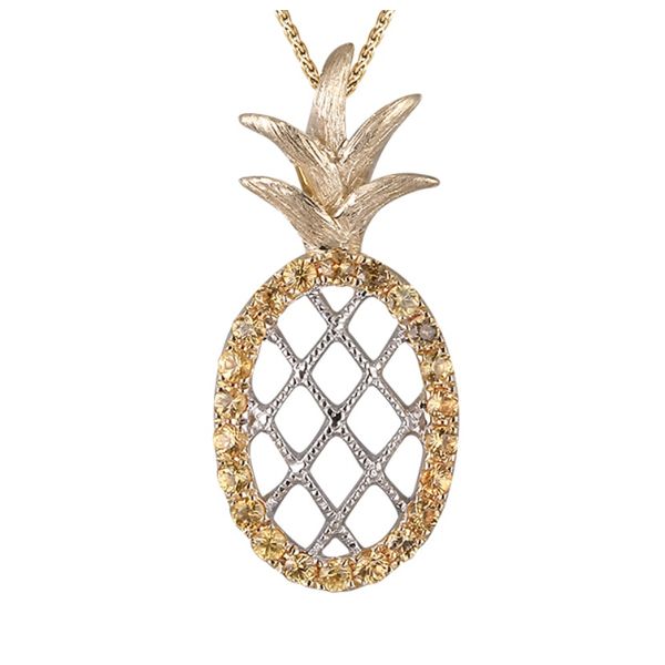 Denny Wong Pineapple  Pendant Blue Marlin Jewelry, Inc. Islamorada, FL