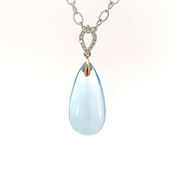 14K Blue Topaz Pendant Blue Marlin Jewelry, Inc. Islamorada, FL
