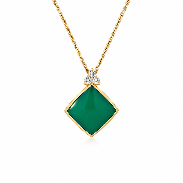 14K Kabana Chrysoprase pendant Blue Marlin Jewelry, Inc. Islamorada, FL