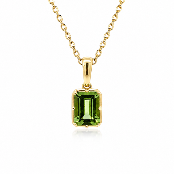 14K Yellow Gold Peridot Pendant/Charm Blue Marlin Jewelry, Inc. Islamorada, FL