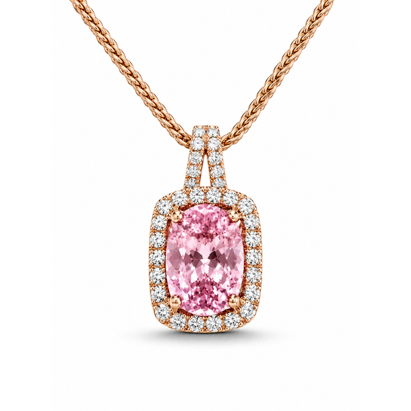 14K Rose Gold 1.19ctw Garnet Pendant/Charm Blue Marlin Jewelry, Inc. Islamorada, FL