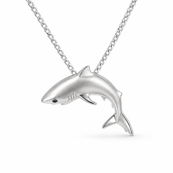Sterling Silver Two Tone Sapphire Pendant/Charm Blue Marlin Jewelry, Inc. Islamorada, FL