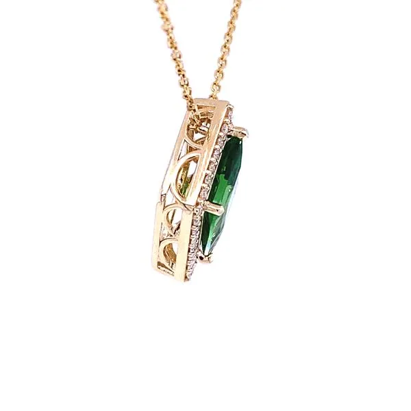 Parle Tourmaline and Diamond Necklace Image 2 Blue Marlin Jewelry, Inc. Islamorada, FL