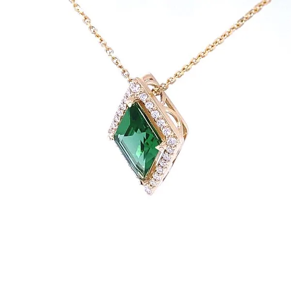 Parle Tourmaline and Diamond Necklace Image 4 Blue Marlin Jewelry, Inc. Islamorada, FL