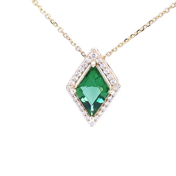 Parle Tourmaline and Diamond Necklace Blue Marlin Jewelry, Inc. Islamorada, FL