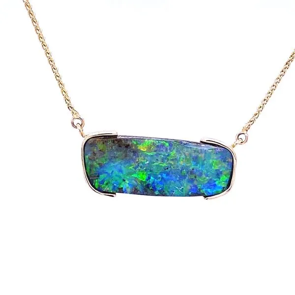 Parle Boulder Opal Necklace Blue Marlin Jewelry, Inc. Islamorada, FL