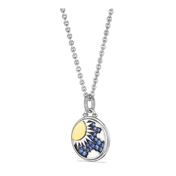 Judith Ripka Little Luxuries Sunshine Medallion Necklace Image 2 Blue Marlin Jewelry, Inc. Islamorada, FL