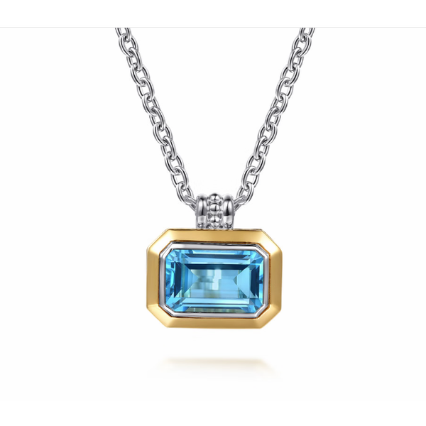 Sterling Silver 10.02ctw Topaz Necklace Blue Marlin Jewelry, Inc. Islamorada, FL