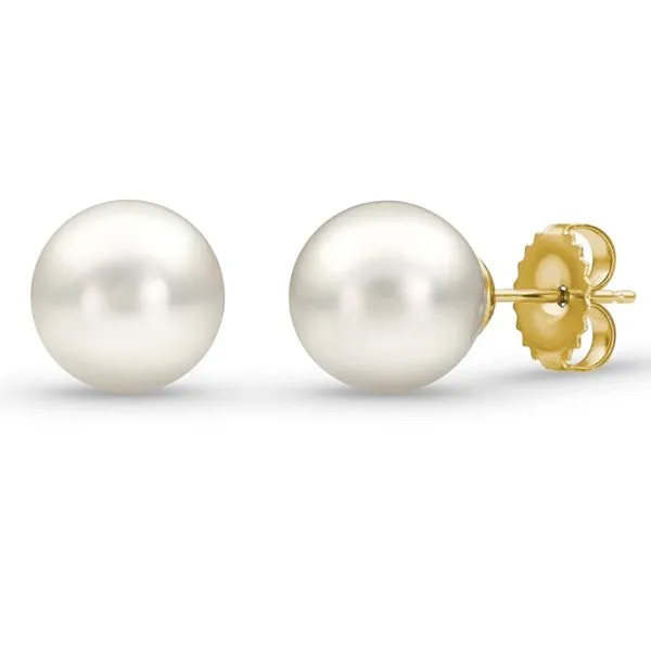 Blue Marlin Signature Pearl Simple Studs Earrings Blue Marlin Jewelry, Inc. Islamorada, FL