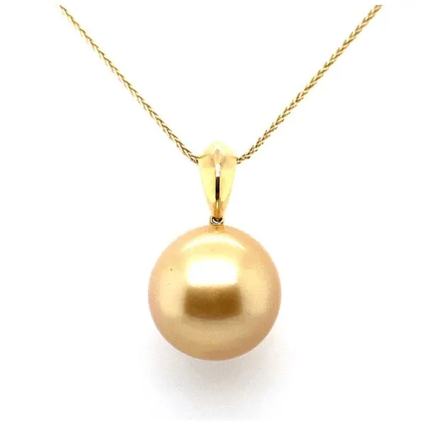 Jewelmer Champagne South Sea Pearl Pendant Blue Marlin Jewelry, Inc. Islamorada, FL