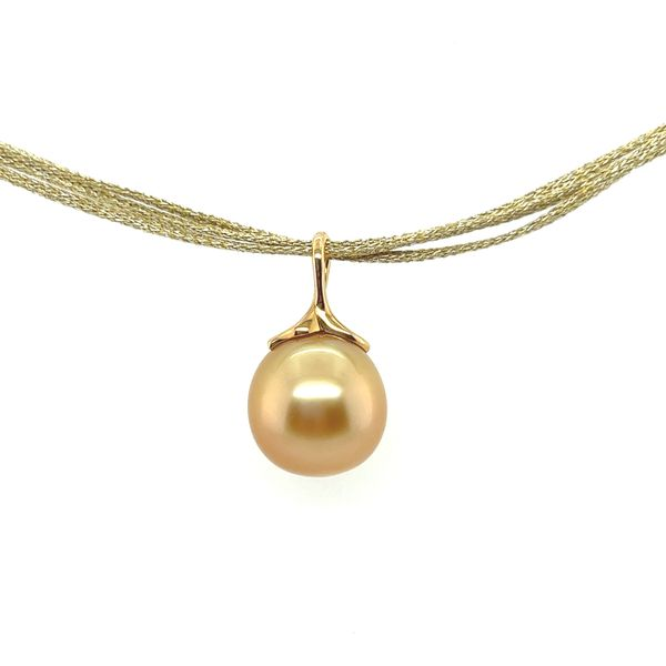 Golden South Seas Pearl Pendant Blue Marlin Jewelry, Inc. Islamorada, FL