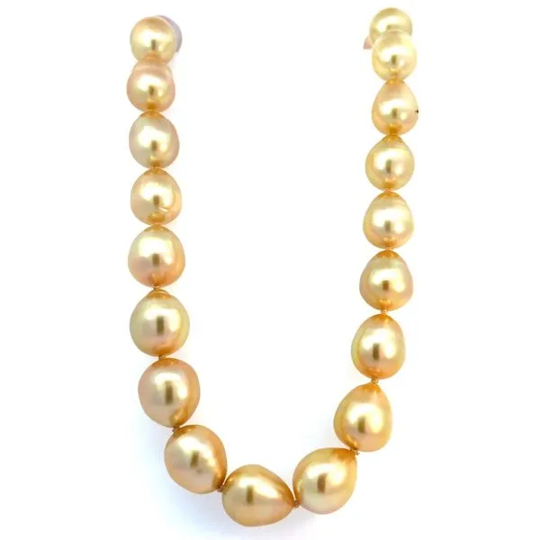 Golden South Sea Pearl Necklace Blue Marlin Jewelry, Inc. Islamorada, FL