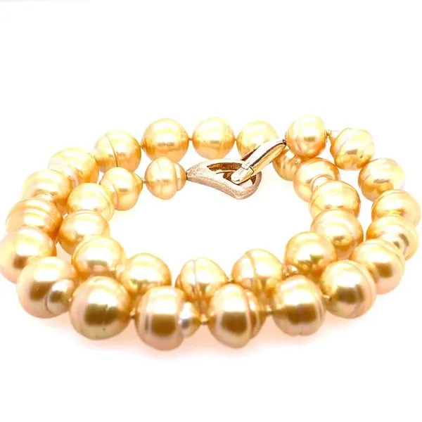 Blue Marlin Signature Pearl Golden South Sea Strand/Necklace Blue Marlin Jewelry, Inc. Islamorada, FL